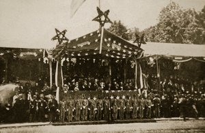 Viewing Returning Troops to Washington, 1861-65 by Mathew B. Brady